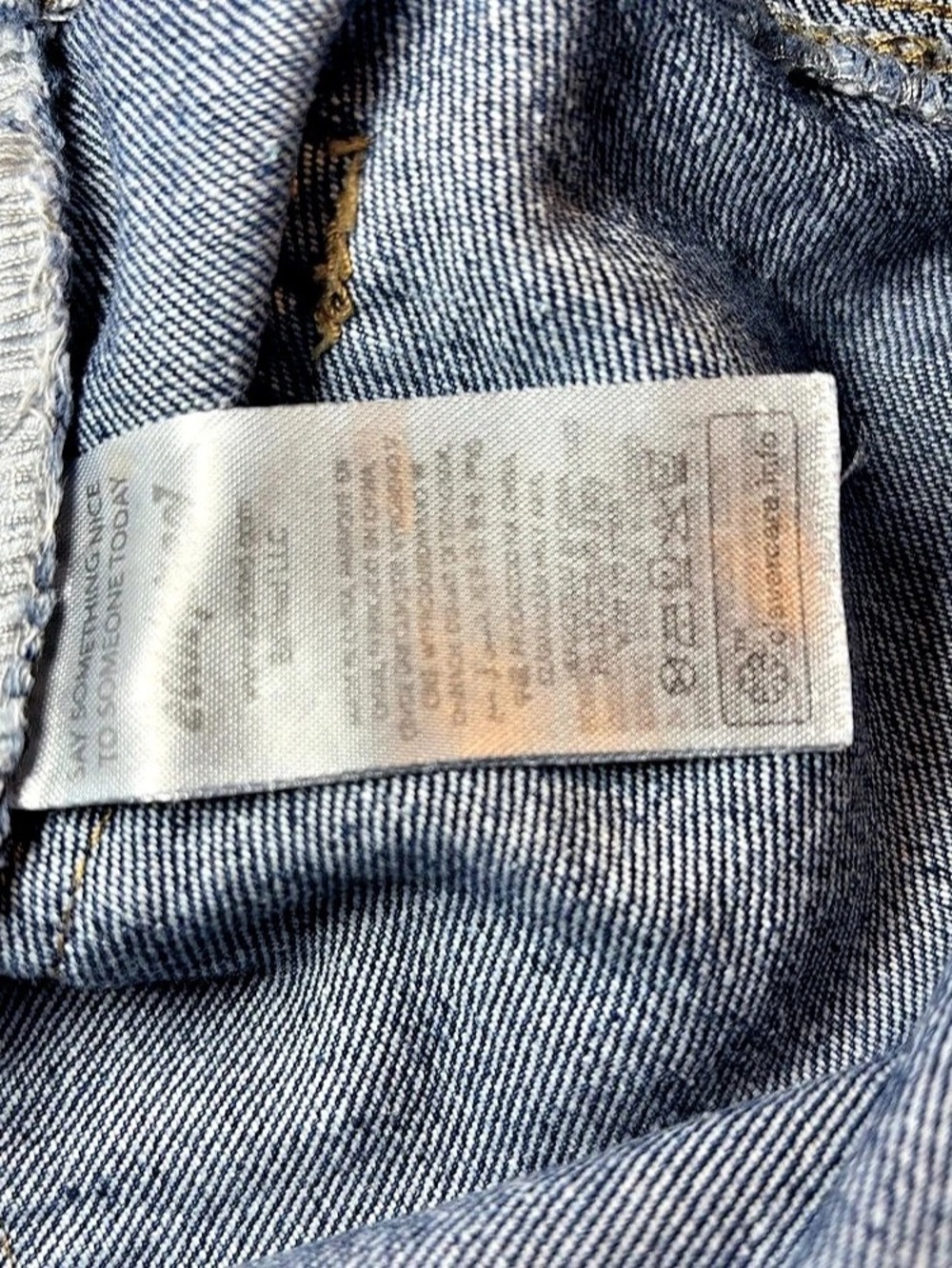 Edikted Raelynn Low Rise Wide Leg Jeans Blue - Picture 8 of 8